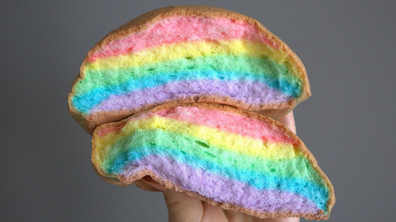 Rainbow Cloud Bread